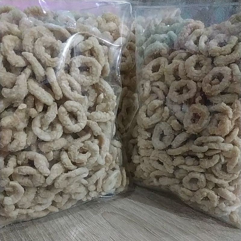 

kripik slondok udang renyah 250gr. khas Borobudur