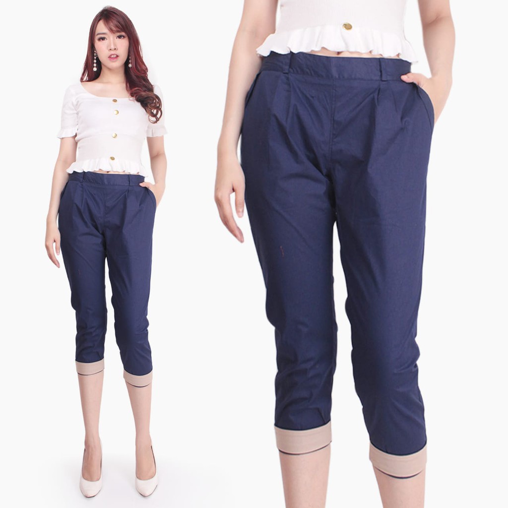 SB Collection Celana Pendek Yentri Shortpants Casual Trendy Wanita