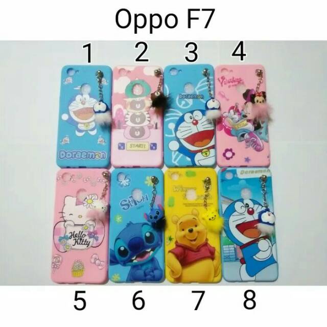 SOFT CASE BONEKA OPPO F7
