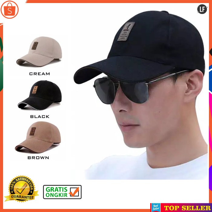 TOPI BASEBALL PRIA FASHION KOREA SPORT CAP GOLF IMPORT TOPI OLAHRAGA OUTDOOR A33s