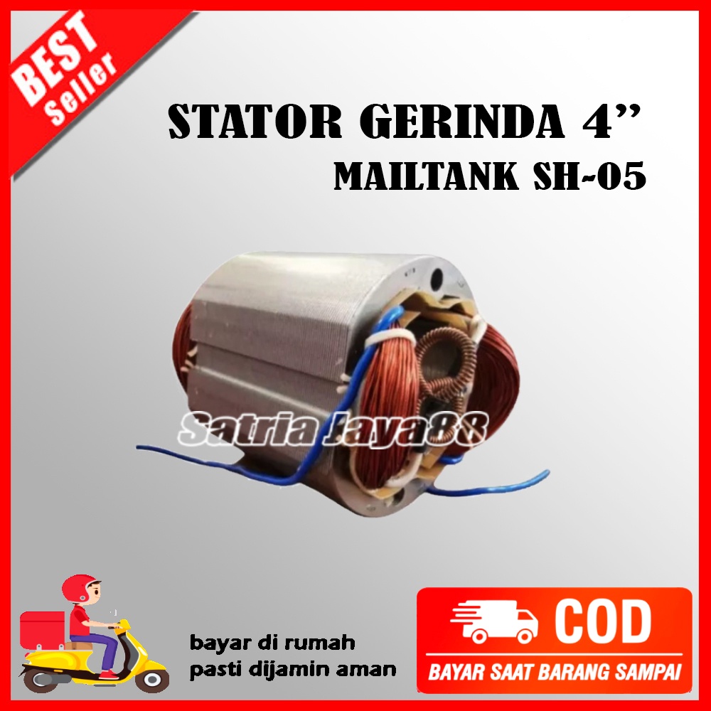 Stator Mailtank SH 0502 Stator Gerinda Mailtank SH 05 Angker Stator Gerinda Tangan MAiltank