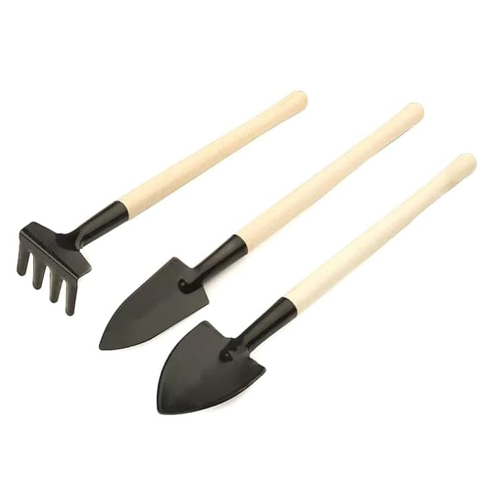 alat berkebun  set 3 in 1 / mini sekop gardening tools / sekop mini