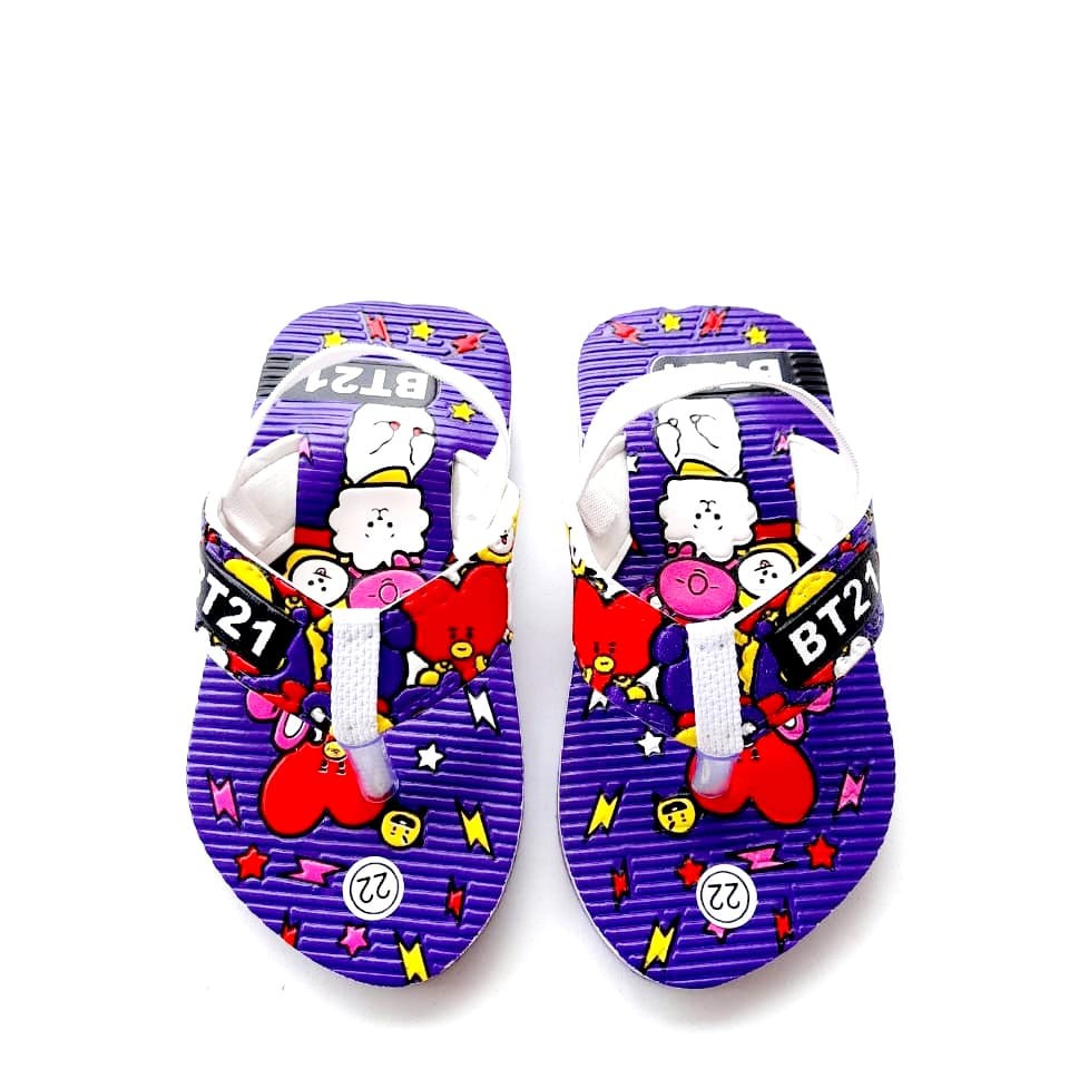 sandal baby BT21 terbaru sandal baby lucu sandal baby BT21