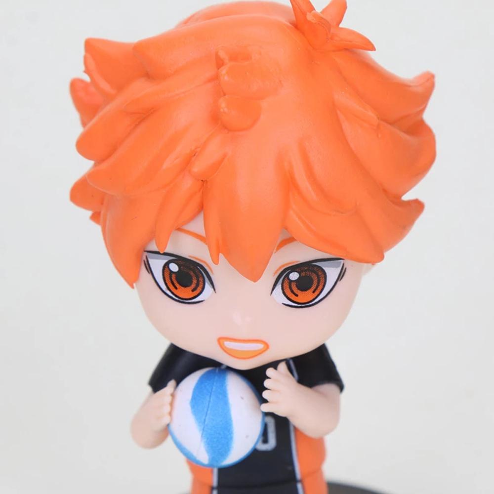 Lanfy Haikyuu Figure PVC 4pcs/set Figure Mainan Yu Nishinoya Action Figure Tobio Kageyama