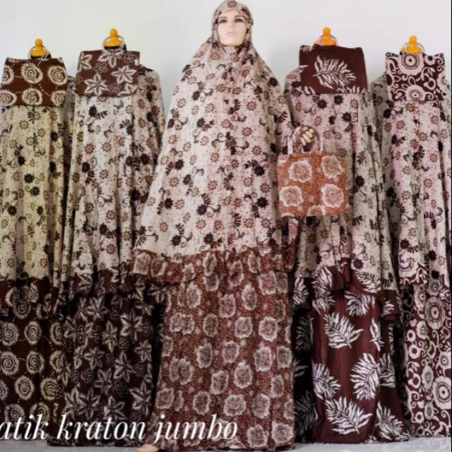Mukena Batik katun
