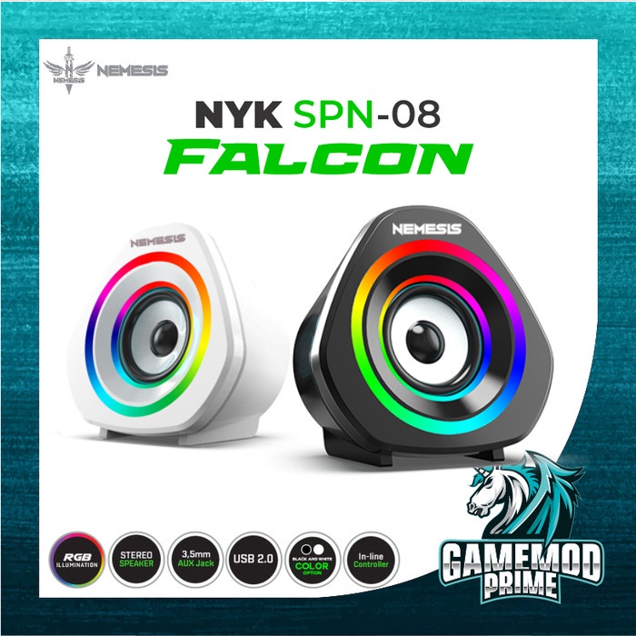 Speaker Gaming RGB NYK Nemesis SPN-08 FALCON