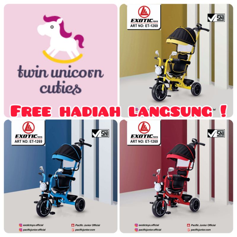 sepeda stroller exotic ET1269