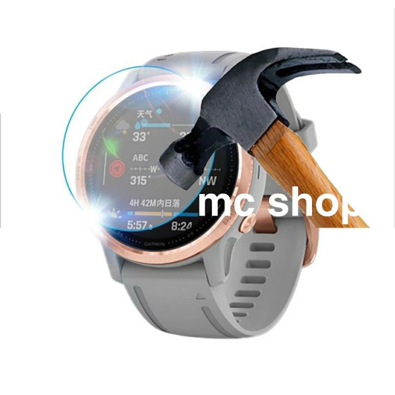 TEMPERED GLASS ANTI GORES KACA FOR SMARTWATCH GARMIN FENIX 7S SAPPHIRE SOLAR