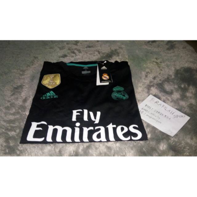 JERSEY REAL MADRID AWAY 2017/2018 17/18