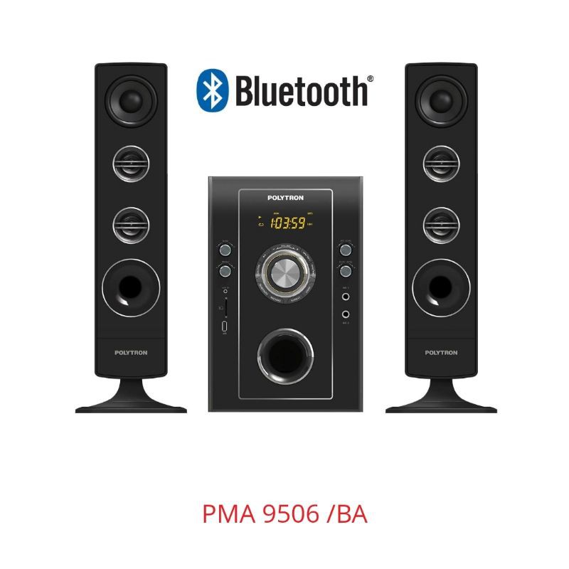 POLYTRON PMA 9526 SPEAKER MULTIMEDIA BLUETOOTH & MIC