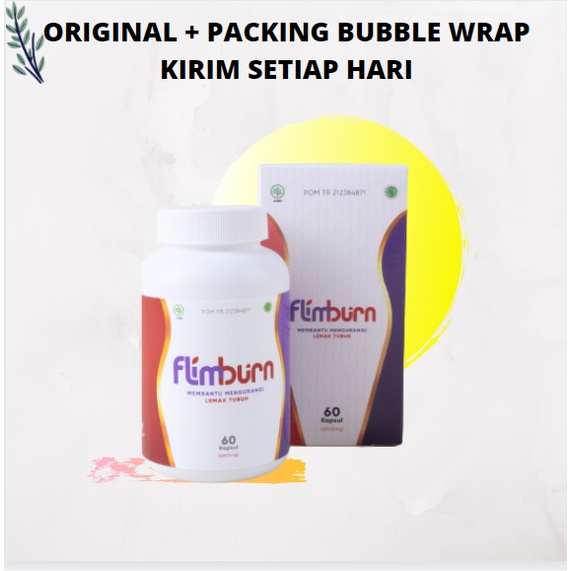 FLIMBURN 1 BOTOL ISI 60 / FLIMBAR 1 BOX ISI 12 BY FLIMTY BPOM HALAL SNACK PENURUN BERAT BADAN DIET FLIM BURN PELANGSING ORIGINAL