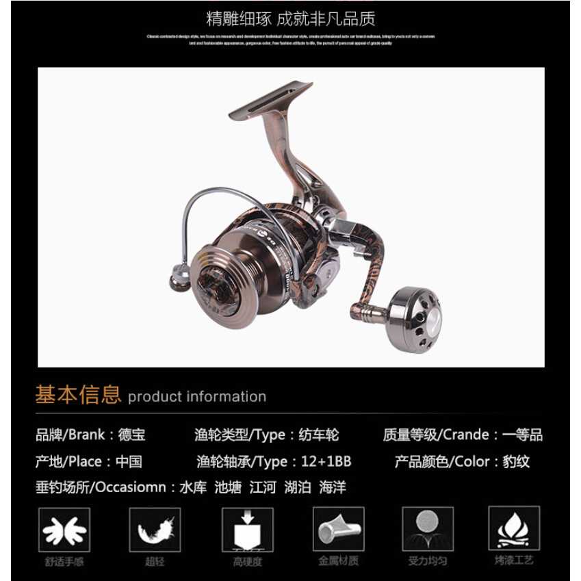 Debao Reel Pancing 12 Ball Bearing - HM3000