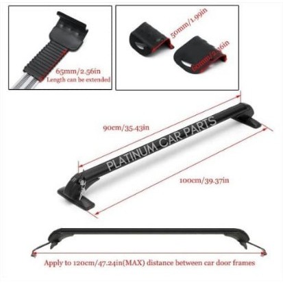 CROSS BAR PLATINUM UNIVERSAL / CROSS BAR UNIVERSAL / KAKI RAK MOBIL