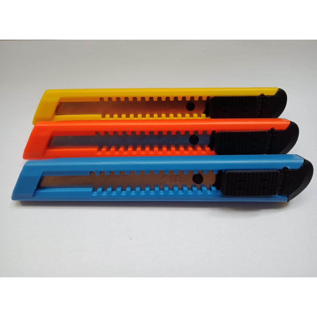 

Cutter 60C - 18mm / Cutter RBJ / Alat Pemotong / Termurah / Terlaris!!
