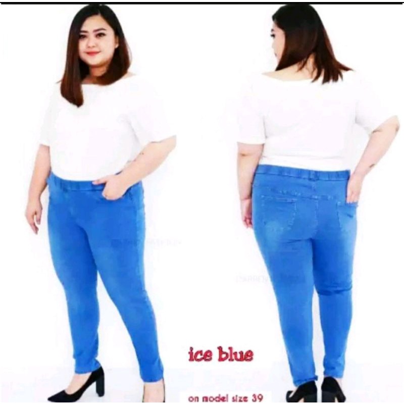 Celana legging jeans jumbo terbaru 2022 POINTCLOTING