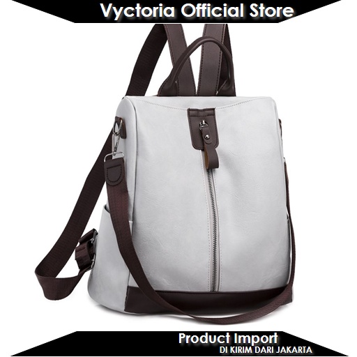 (COD) Vyctoria VOS3087 Tas Ransel Wanita Import Murah Backpack Stylish Promo BQ3087 LT1807 JT495 495 3087 1807