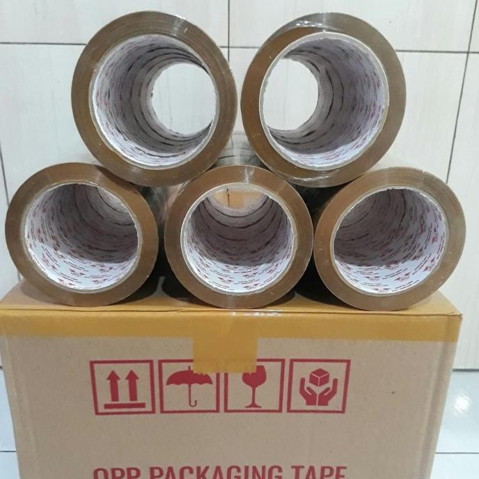 

GOJEK GRAB Lakban Kualitas Daimaru Coklat Murah 48mmx90y Tebal