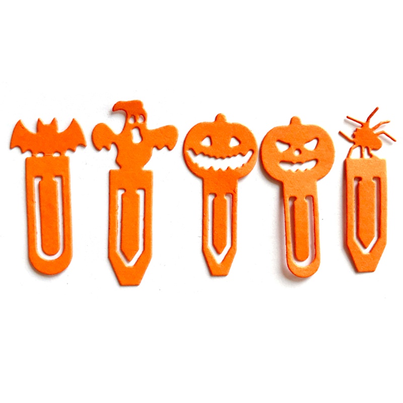 Cetakan Stensil Cutting Dies Motif Halloween Bahan Metal Untuk Scrapbook / Craft DIY / Embossing