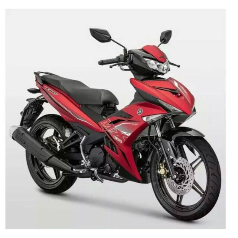 striping sticker standar lisbody Yamaha MX king merah
