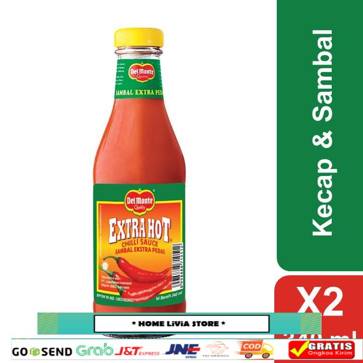 

Delmonte Saus Extra Hot Chilli 340ml x2