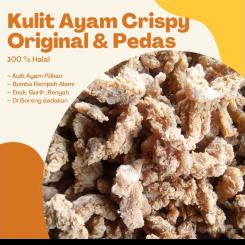 

Kulit Ayam Crispy Original 1 kg