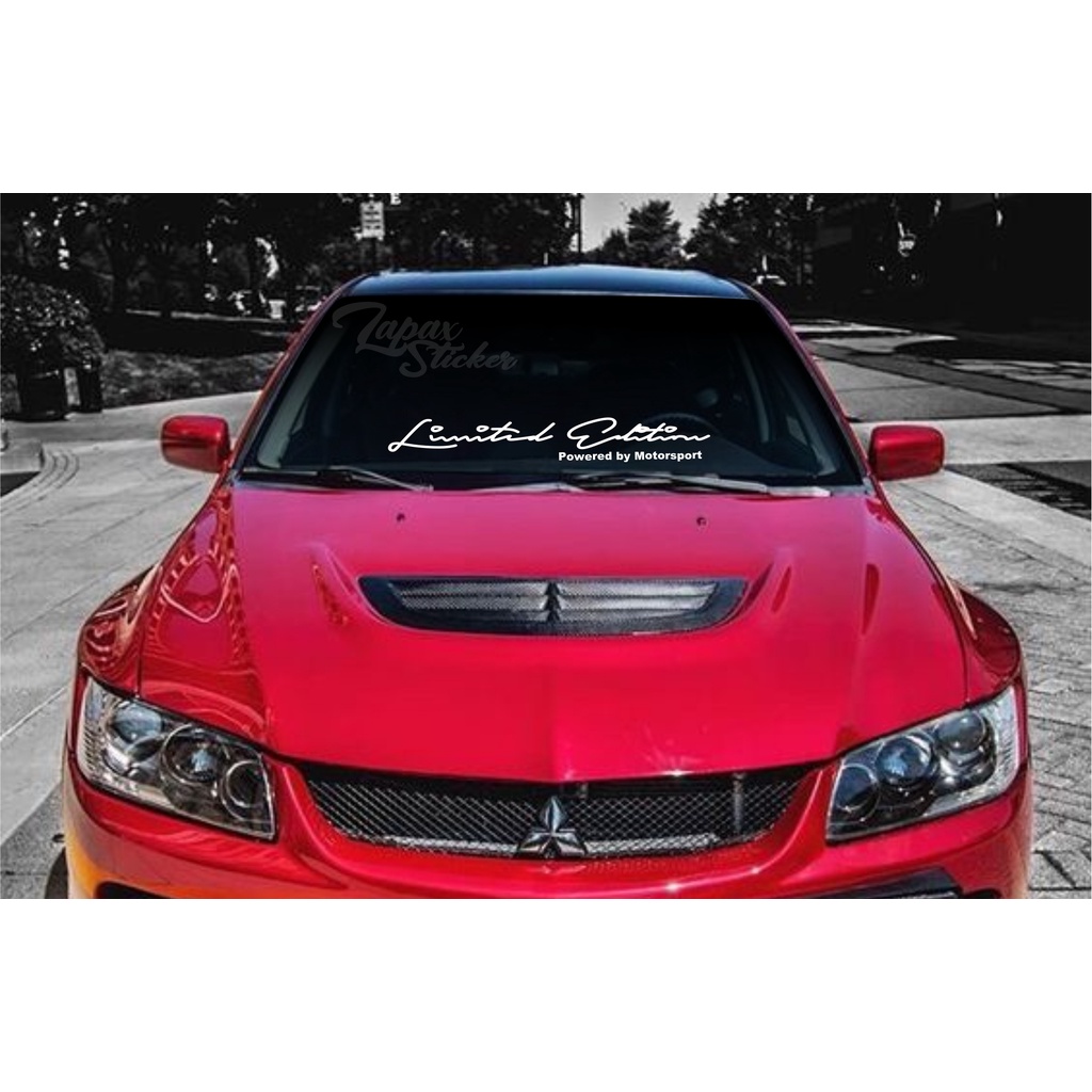 stiker limited edition cutting stiker mobil