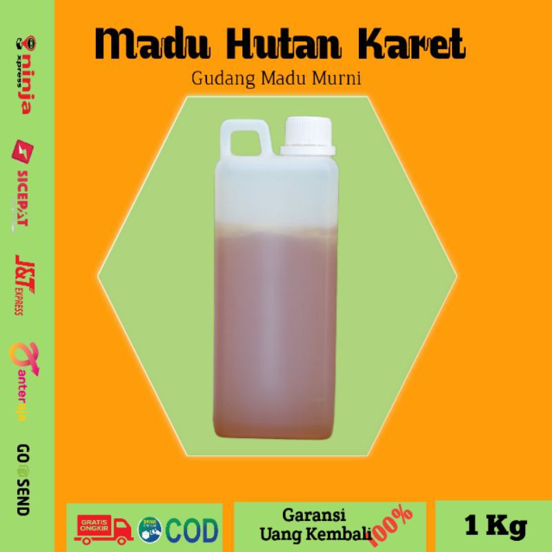 

(COD) Madu Asli Hutan Karet 1000grm Madu Murni Asli Hutan Terlaris