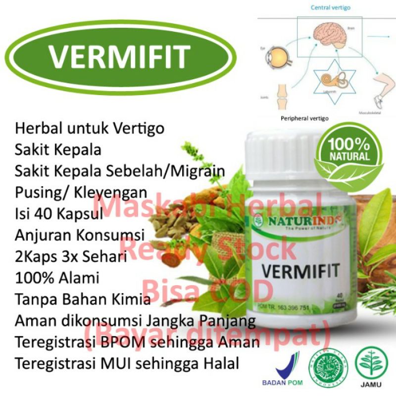 VERMIFIT OBAT MIGRIN / VERTIGO