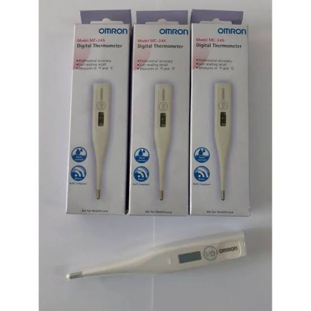 Termometer Digital Omron MC-245 - Thermometer Alat ukur suhu tubuh