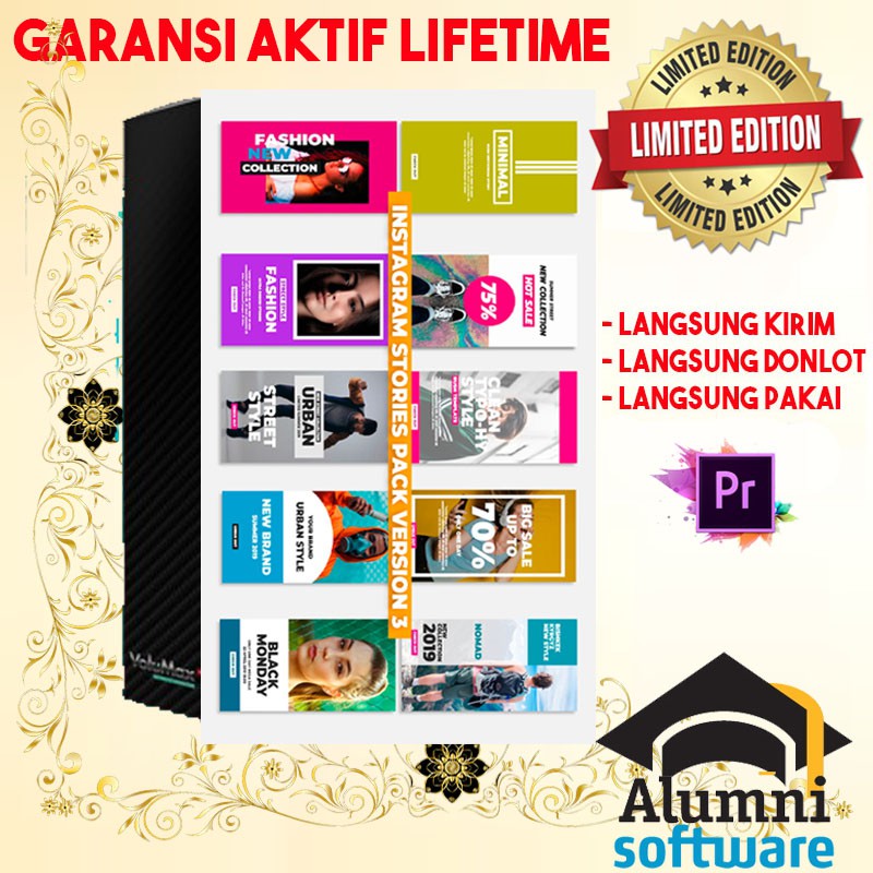 [LIMITED EDITION] Instagram Story Pack Exclusive Version TERLENGKAP