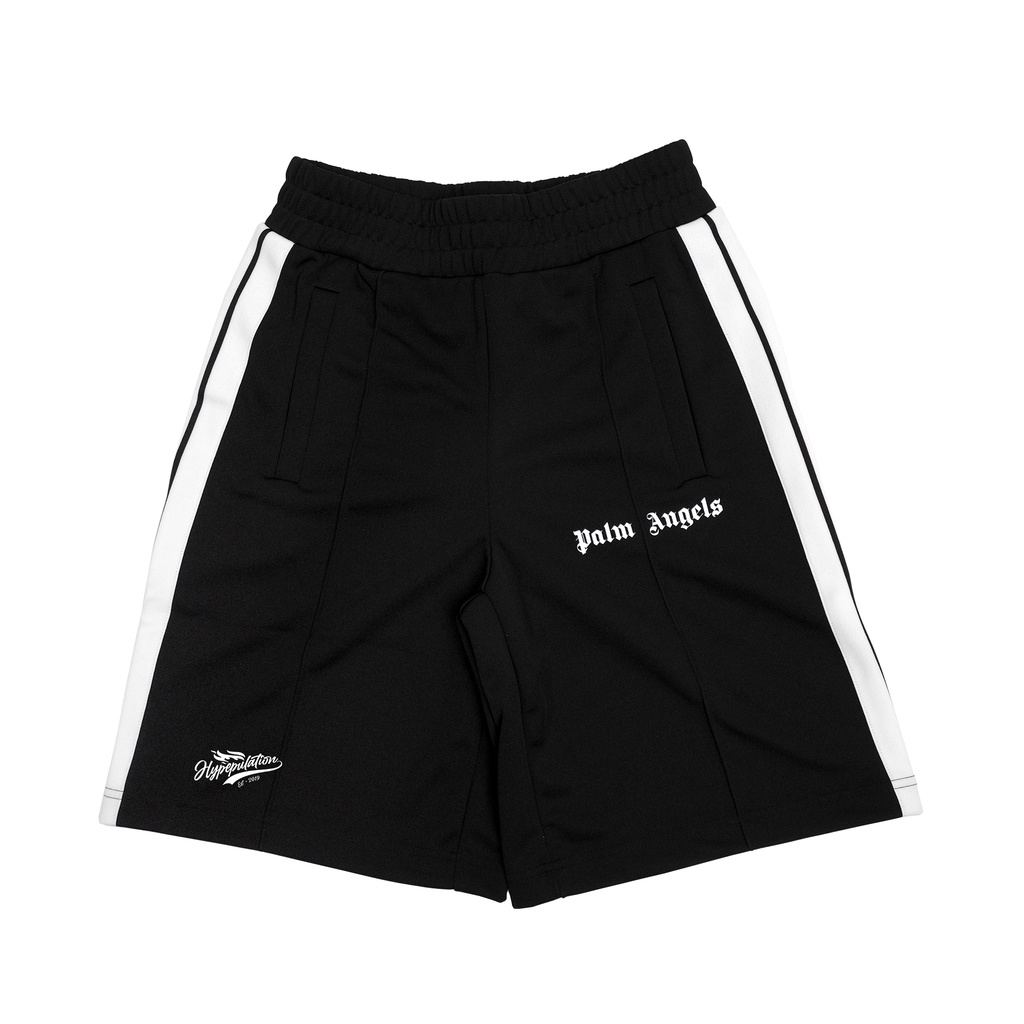 Palm Angels Classic Black Track Shorts ORIGINAL
