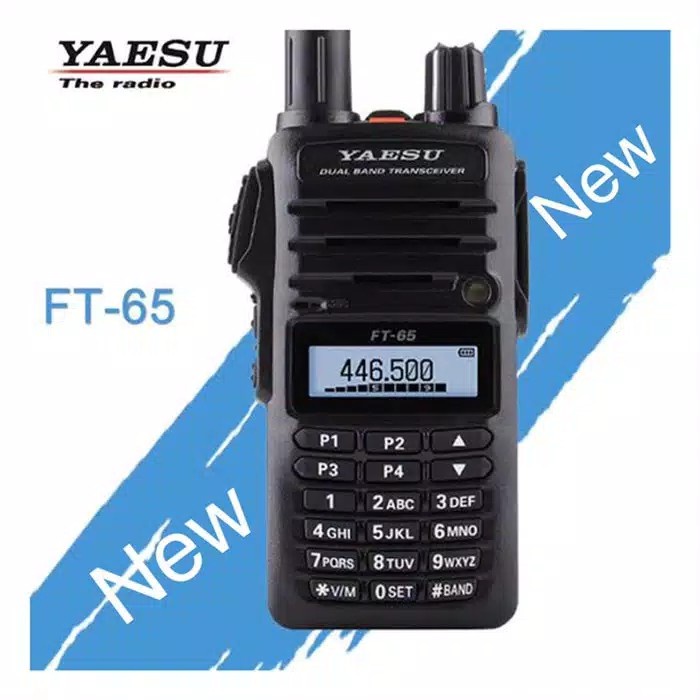 HT HANDY TALKIE YAESU FT-65R DUAL BAND