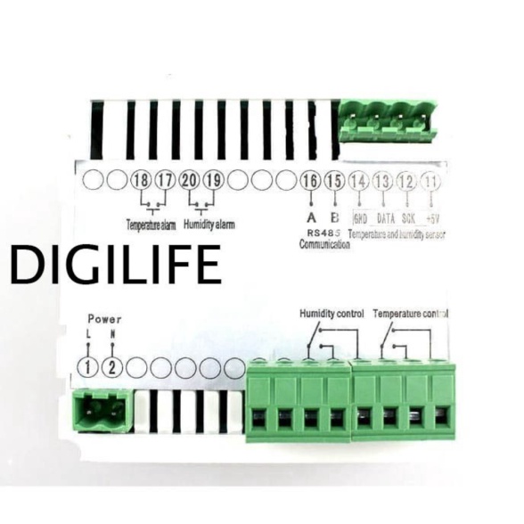 

Ready Stock Humidity Temperature Controller Hygrostat Thermostat WSK303 Thermo Tes