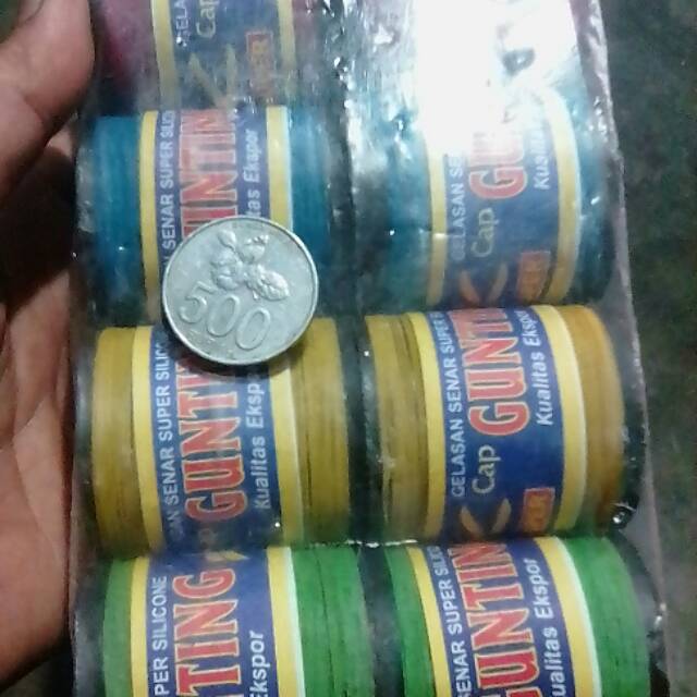 Benang senar gelasan super tajam