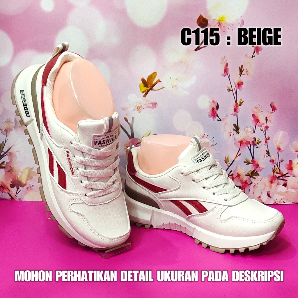 Sepatu Putih Wanita C115 / 681 SPTSW