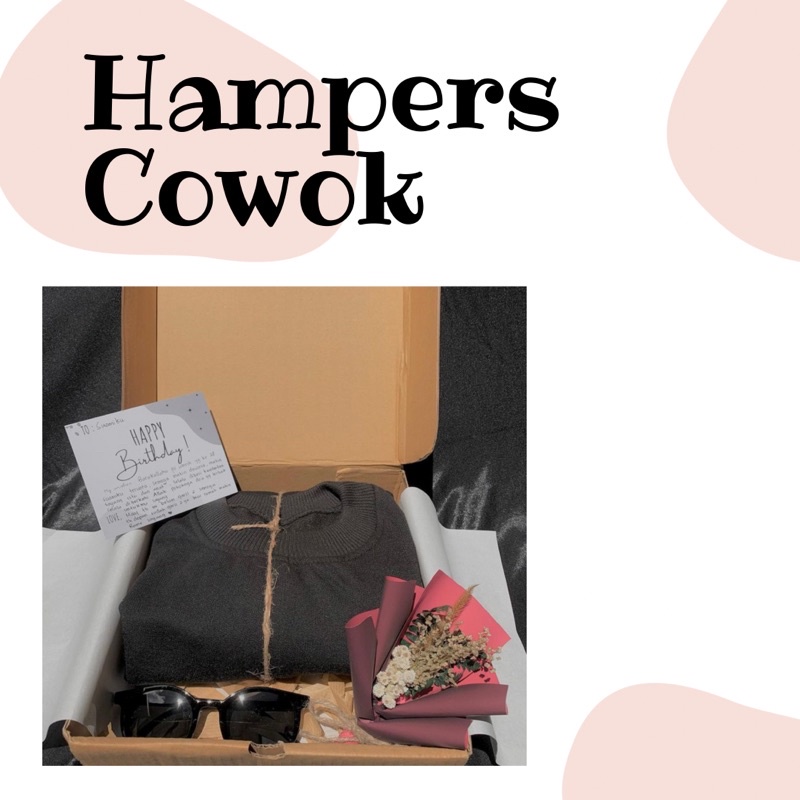 

HAMPERS COWOK/HADIAH/KADO/GIFT BOX