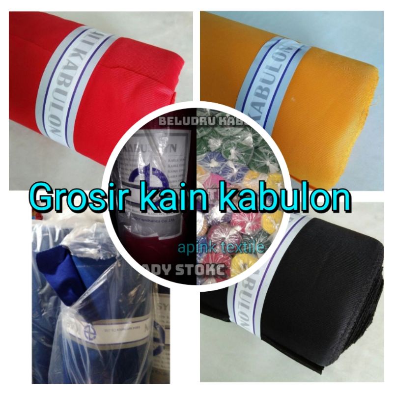 Grosir Bahan-Kain Bludru kabulon 30 /70 (lebar - 1,5 Mtr) beludru kabulon lapisan kotak peci selempang wisuda
