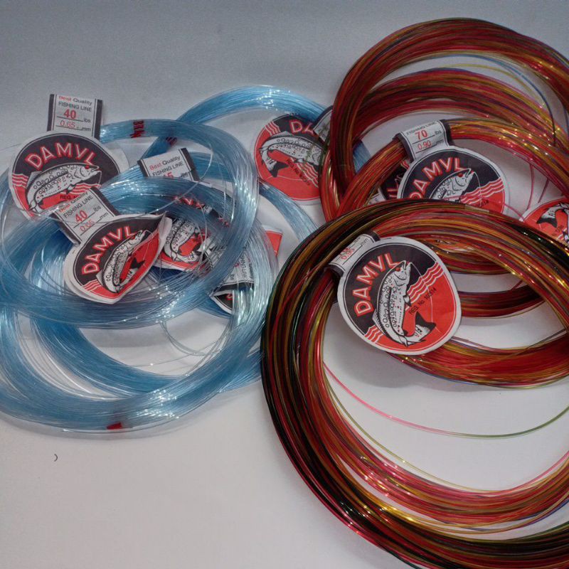 Senar Murah Senar Damyl Warna Mambo dan Biru Ukuran 2 LB - 25 LB