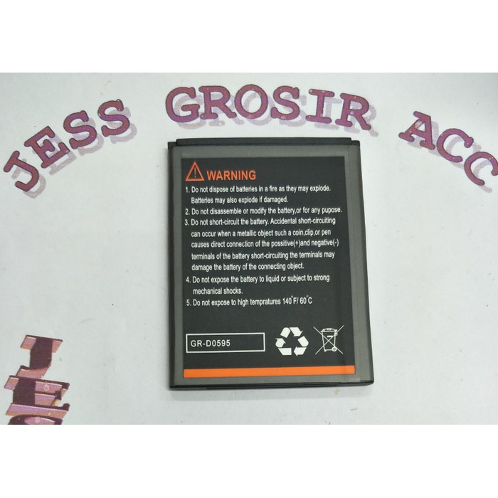 Baterai Battery Double Power Evercoss Evercross Cross A74R Winner X2 - Hitam