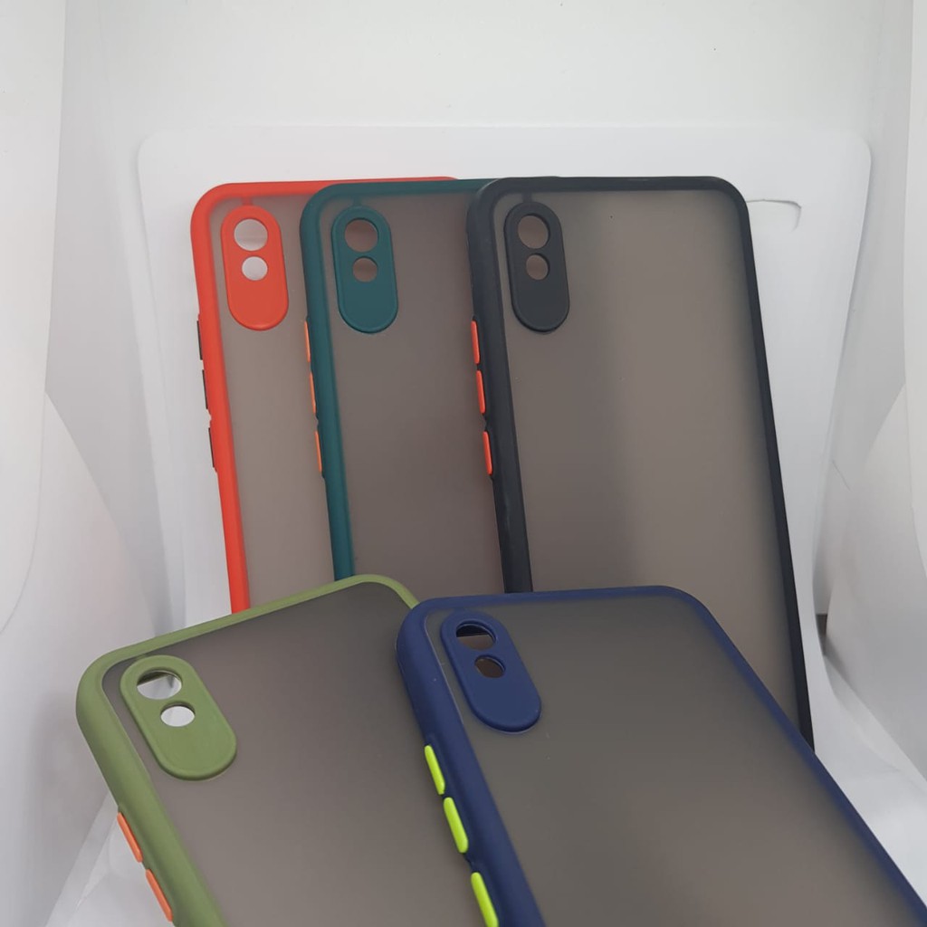 Casing Soft Case XIAOMI REDMI 9A CASE MATTE MYCHOICE DOVE CRACK [IMPORT]