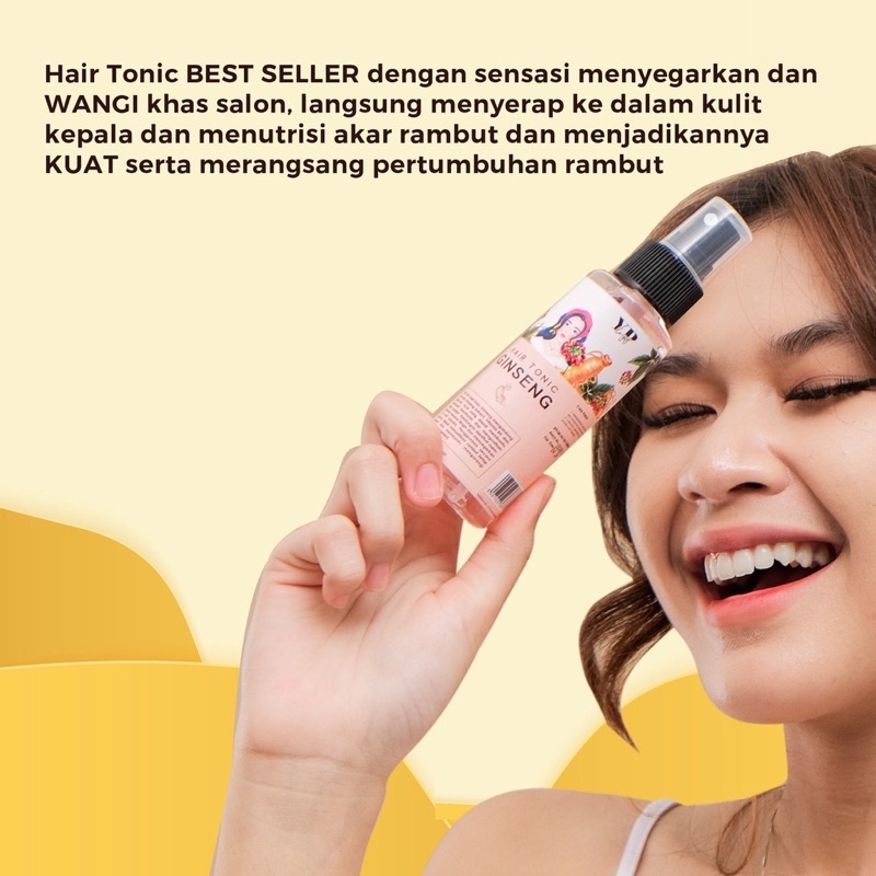 YPLOGY Paket Rambut Rontok 1 Hair mask dan 1 Hair Tonic