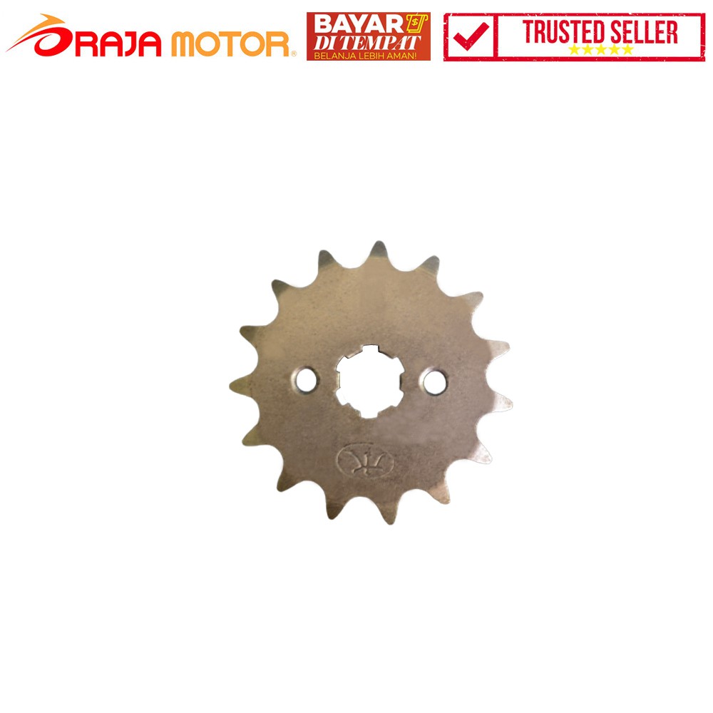 COD READY - TK Racing Gir Depan Honda Karisma / Supra X 125 14T - 420 - 900544 - RAJA MOTOR Jual Aks