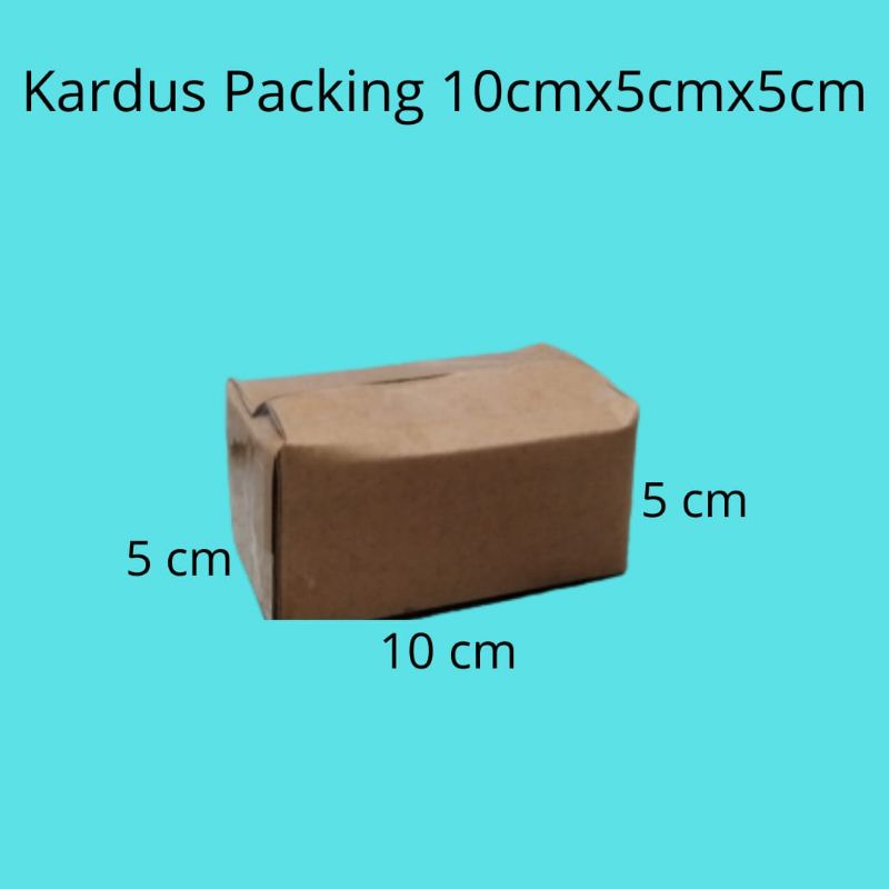 

Kardus Packing 10cmx5cmx5cm