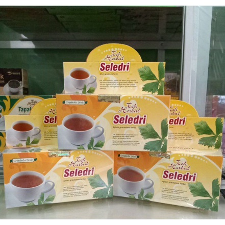 

TEH CELUP HERBAL DAUN SELEDRI AMPUH MENURUNKAN DARAH TINGGI, KOLESTEROL, MENGOBATI PUSING & MIGRAIN