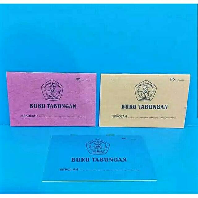 Buku Tabungan Mendatar/ Buku Tabungan Anak