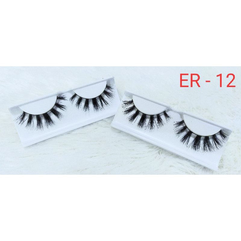 Bulu Mata Palsu ER - 12 / Eyelash Extention / Bulu Mata Murah TIDAK TERMASUK COVER MIKA