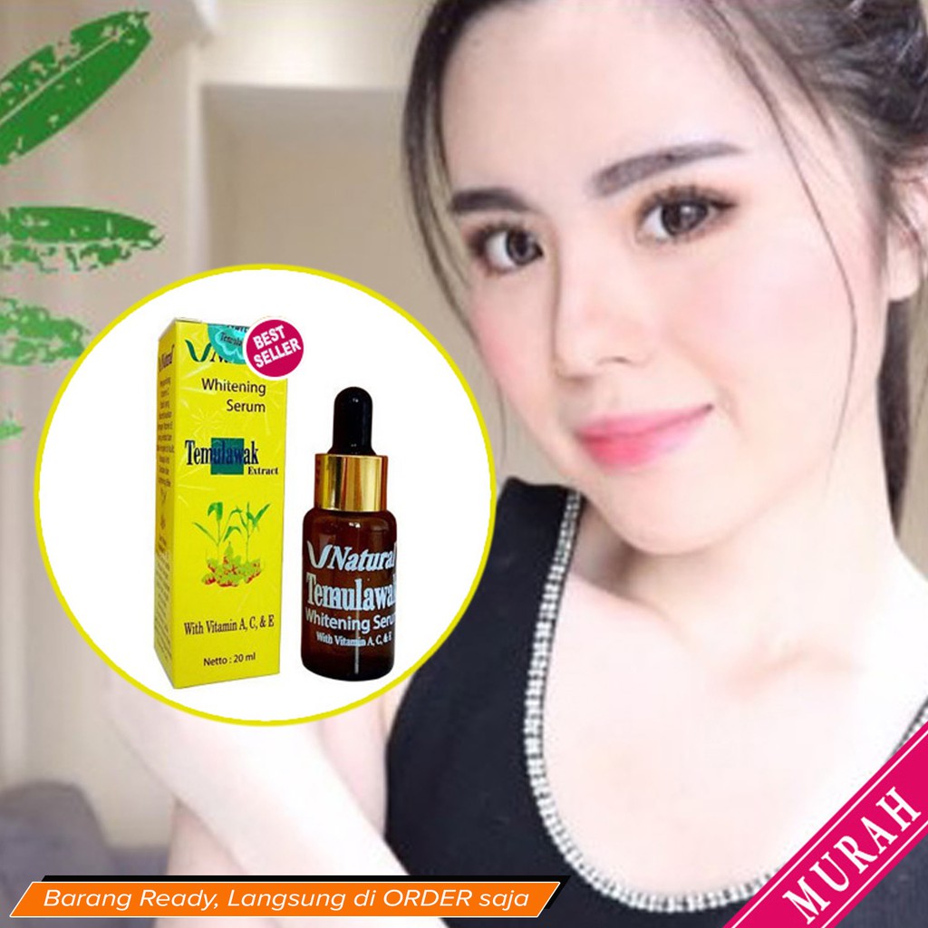 Serum GLOWING Pemutih Wajah Pengencang Pembersih Flek Hitam Bekas Jerawat AMPUH Membuat Kulit Wajah 