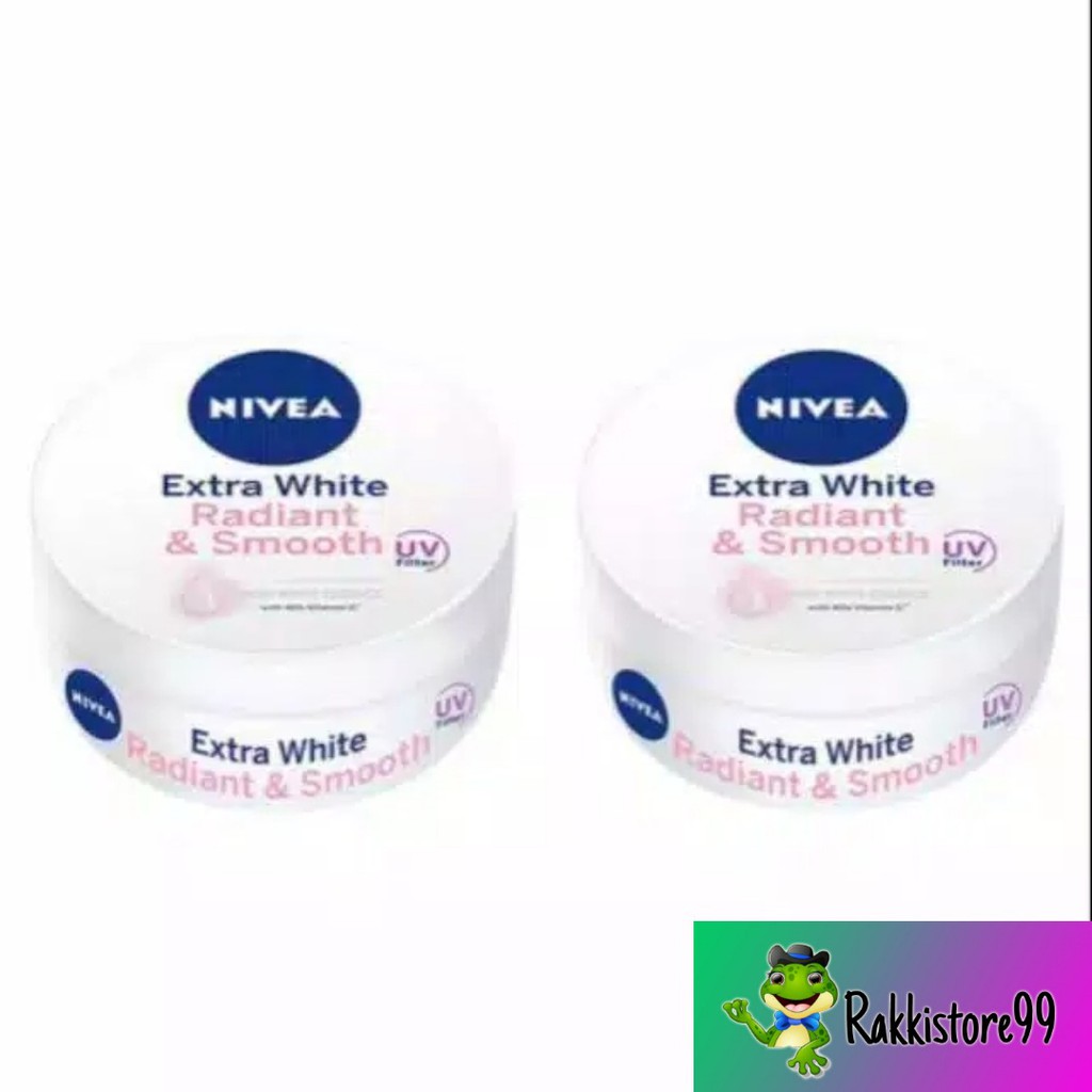 ❣️Rakkistore99❣️ Nivea Creme Extra White Radiant &amp; Smooth 25ml/50ml/100ml (100% Original)