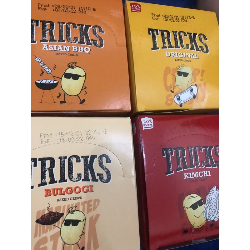 TRICKS Baked Crisp 1 box isi 10