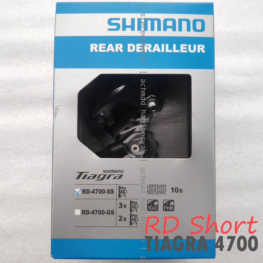 Made in JAPAN.. 10 speed RD SHIMANO Tiagra 4700 short RD short Tiagra RD 4700 short cage Tiagra 4700